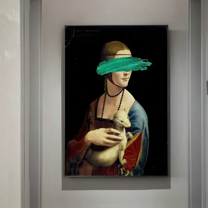 Toile à l'huile européenne classique pour femmes