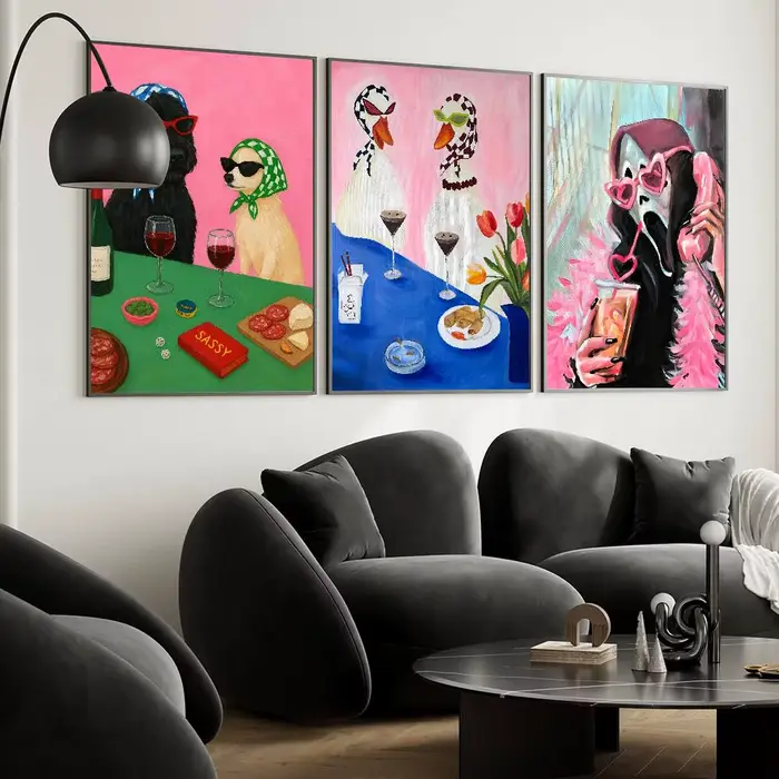 Affiche d'art Animal, peintures décoratives