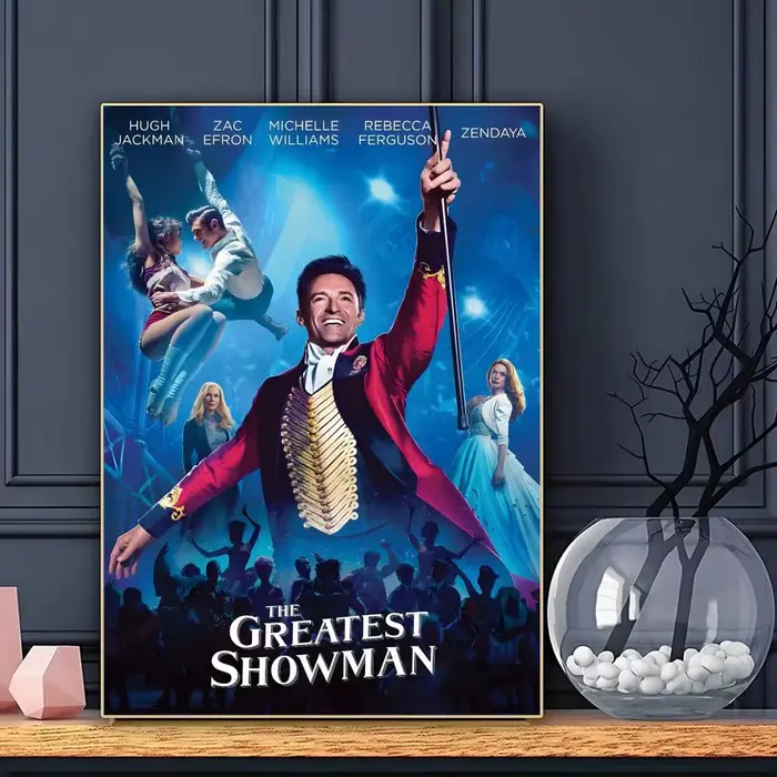 Affiche du film T-The Greatest Showman, impression artistique murale esthétique moderne, affiche min